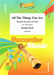 All The Things You Are Soprano Recorder and Piano cover